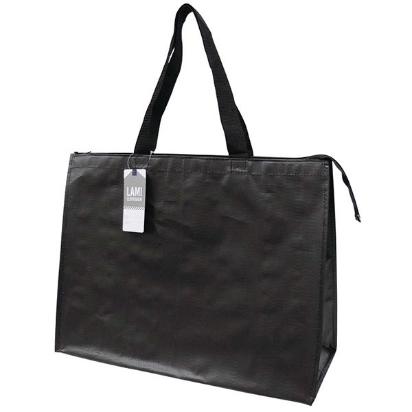 ラミクロスバッグM(ブラック)